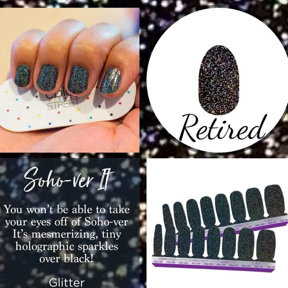 Color Street Nail Strips ~ Soho - ver It - Picture 2 of 5